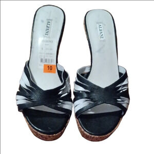 ^ Alfani Black and White Women's Shoes